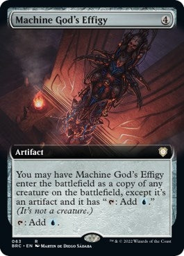 Machine God's Effigy (Extended Art) (63) (Commander: The Brothers' War)