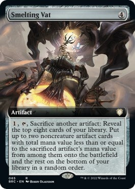 Smelting Vat (Extended Art) (65) (Commander: The Brothers' War)