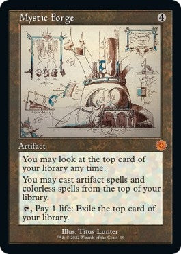 Mystic Forge (Schematic) (99) (The Brothers' War: Retro Frame Artifacts)