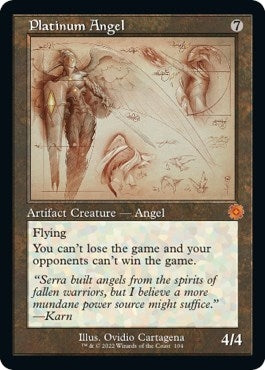 Platinum Angel (Schematic) (104) (The Brothers' War: Retro Frame Artifacts)