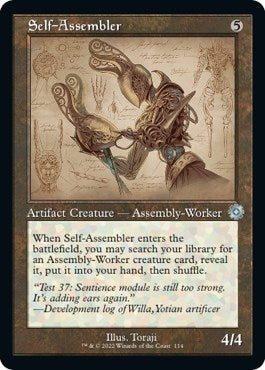 Self-Assembler (Schematic) (114) (The Brothers' War: Retro Frame Artifacts)
