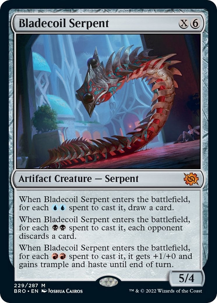 Bladecoil Serpent (229) (The Brothers' War)