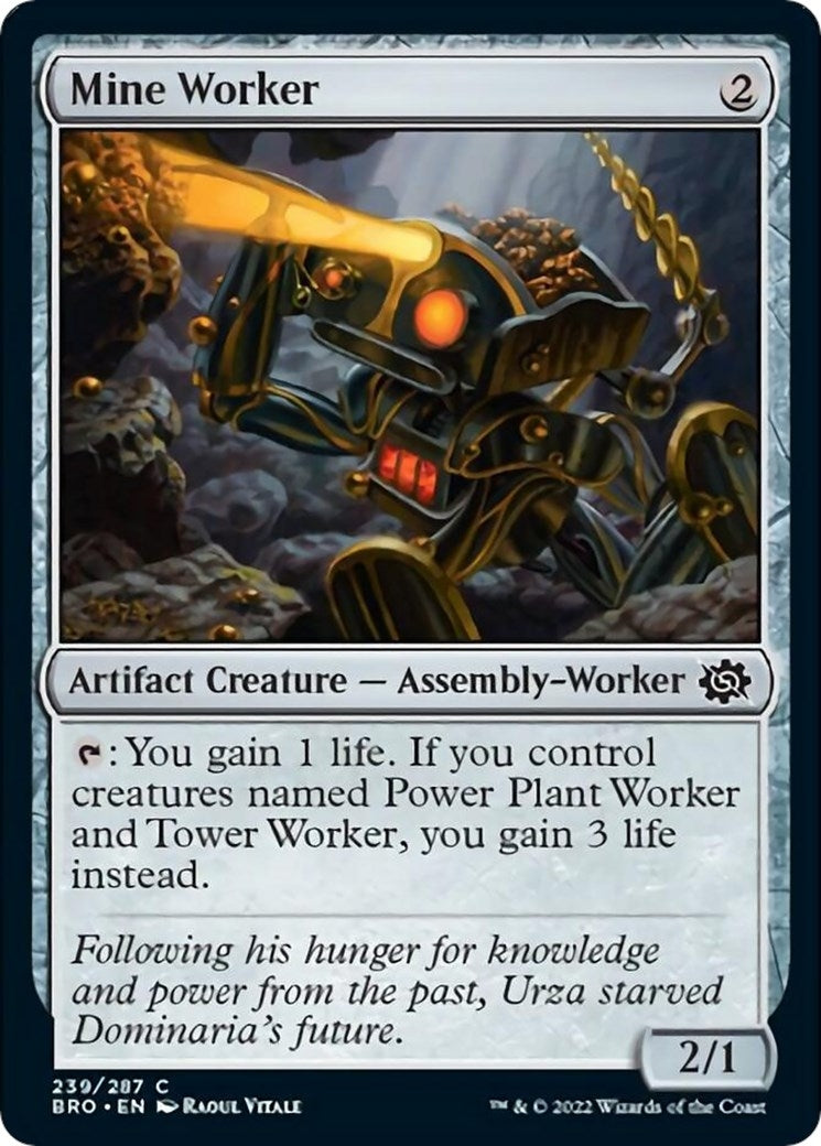 Mine Worker (239) (The Brothers' War)