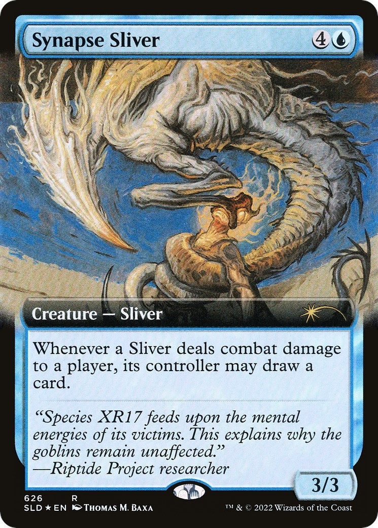 Synapse Sliver (Extended Art) (626) (Secret Lair Drop Series)