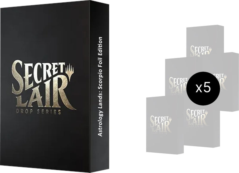 Secret Lair Drop: Astrology Lands (Scorpio) Bundle - Traditional Foil Edition