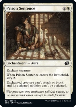 Prison Sentence (21) (The Brothers' War)