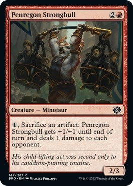 Penregon Strongbull (147) (The Brothers' War)