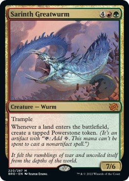 Sarinth Greatwurm (220) (The Brothers' War)