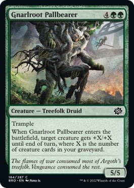 Gnarlroot Pallbearer (184) (The Brothers' War)