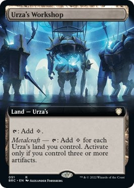 Urza's Workshop (Extended Art) (51) (Commander: The Brothers' War)