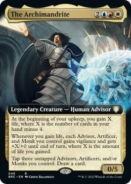 The Archimandrite (Extended Art) (46) (Commander: The Brothers' War)