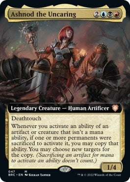 Ashnod the Uncaring (Extended Art) (47) (Commander: The Brothers' War)