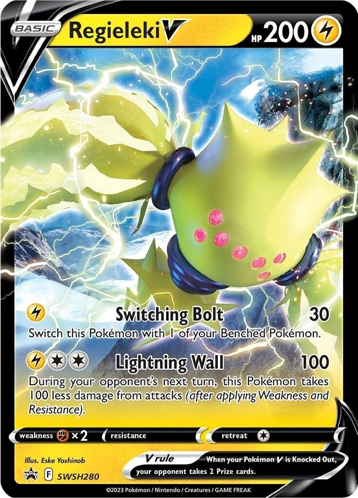 Image for Regieleki V - SWSH280 (SWSH280) (SWSH: Sword & Shield Promo Cards) - Pokemon