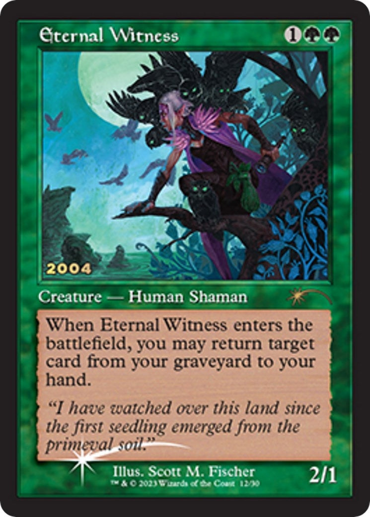 Eternal Witness (12) (30th Anniversary Promos)