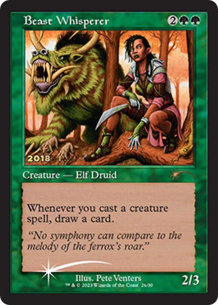 Beast Whisperer (26) (30th Anniversary Promos)