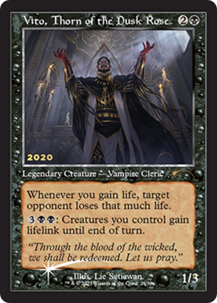 Vito, Thorn of the Dusk Rose (28) (30th Anniversary Promos)