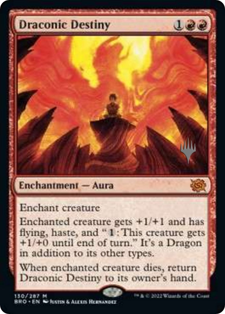 Draconic Destiny (130) (Promo Pack: The Brothers' War)