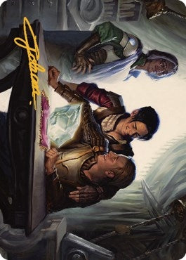 Tocasia's Welcome Art Card (Gold-Stamped Signature) (4) (Art Series: The Brothers' War)