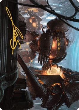 Autonomous Assembler Art Card (Gold-Stamped Signature) (5) (Art Series: The Brothers' War)
