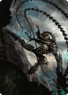 Razorlash Transmogrant Art Card (17) (Art Series: The Brothers' War)
