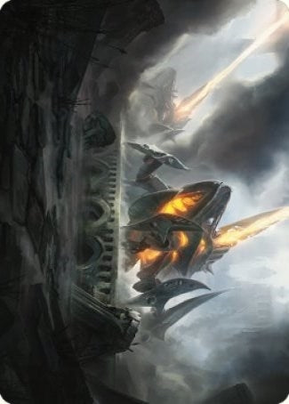 Skitterbeam Battalion Art Card (21) (Art Series: The Brothers' War)