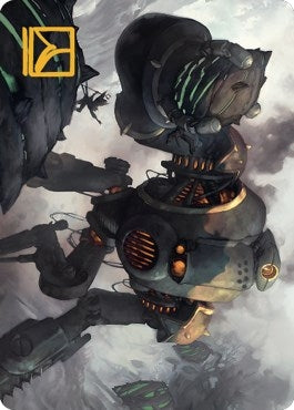 Rust Goliath Art Card (Gold-Stamped Signature) (29) (Art Series: The Brothers' War)