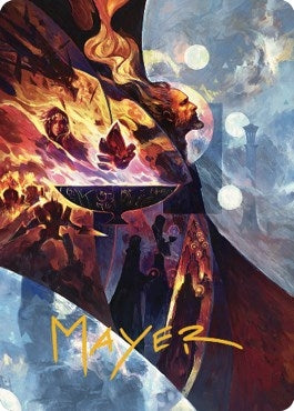 Urza's Command Art Card (Gold-Stamped Signature) (31)