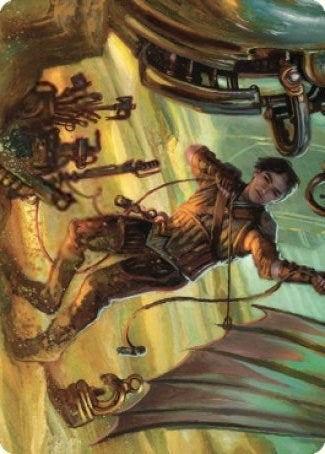 Mishra, Excavation Prodigy Art Card (36) (Art Series: The Brothers' War)