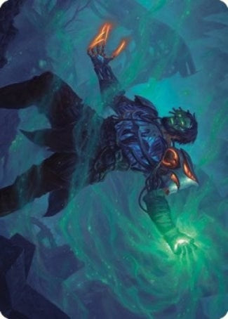 Mishra, Claimed by Gix Art Card (37) (Art Series: The Brothers' War)