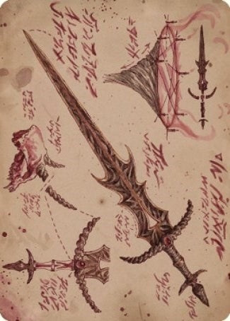 Blackblade Reforged Art Card (56) (Art Series: The Brothers' War)