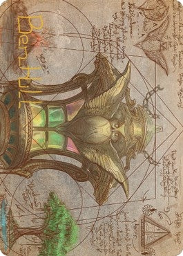 Chromatic Lantern Art Card (Gold-Stamped Signature) (57) (Art Series: The Brothers' War)