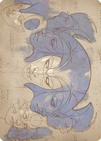 Helm of the Host Art Card (61) (Art Series: The Brothers' War)