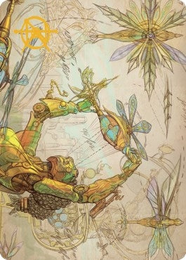 Inspiring Statuary Art Card (Gold-Stamped Signature) (62) (Art Series: The Brothers' War)