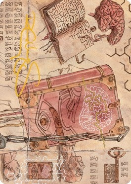 Mazemind Tome Art Card (Gold-Stamped Signature) (66) (Art Series: The Brothers' War)