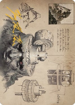 Millstone Art Card (Gold-Stamped Signature) (67) (Art Series: The Brothers' War)