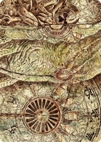 Phyrexian Processor Art Card (70) (Art Series: The Brothers' War)