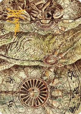 Phyrexian Processor Art Card (Gold-Stamped Signature) (70) (Art Series: The Brothers' War)