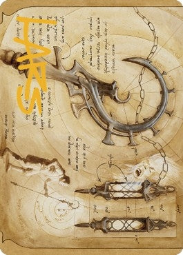Soul-Guide Lantern Art Card (Gold-Stamped Signature) (78) (Art Series: The Brothers' War)