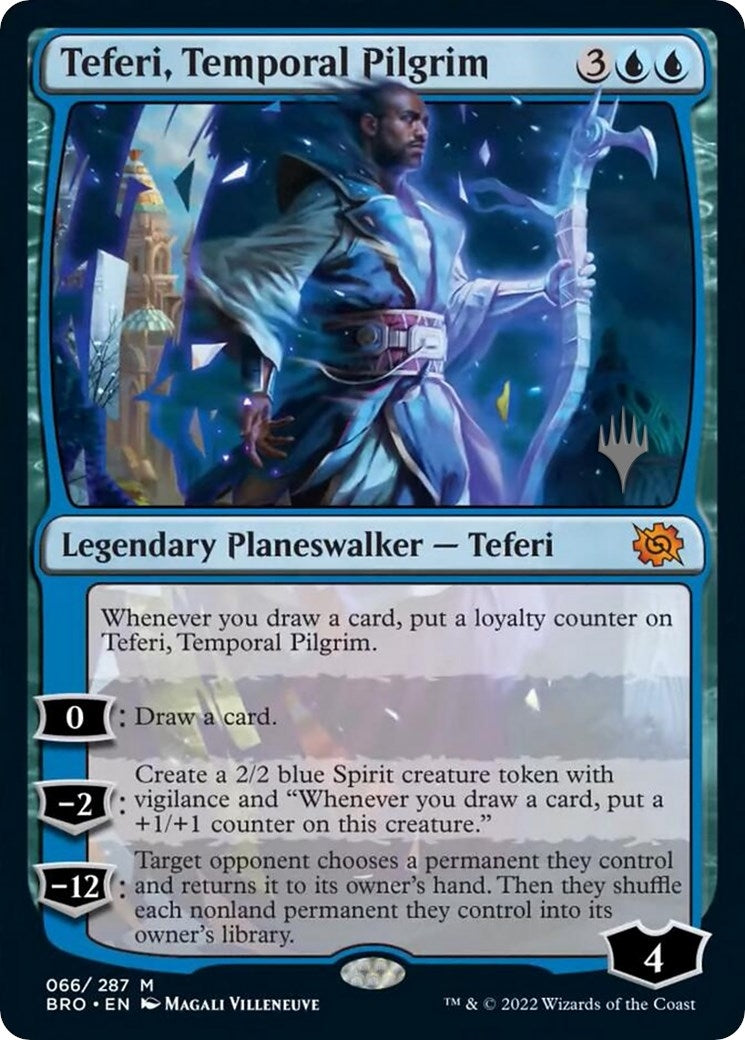 Teferi, Temporal Pilgrim (66) (Promo Pack: The Brothers' War)