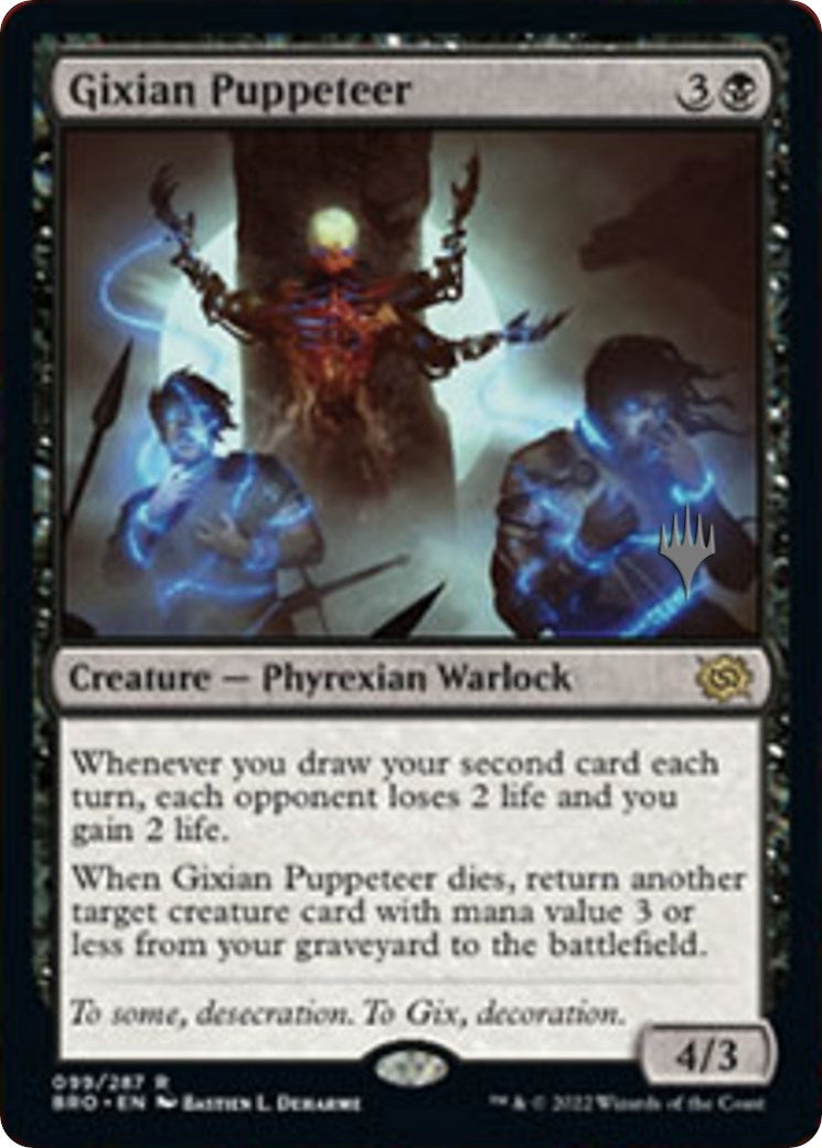 Gixian Puppeteer (99) (Promo Pack: The Brothers' War)