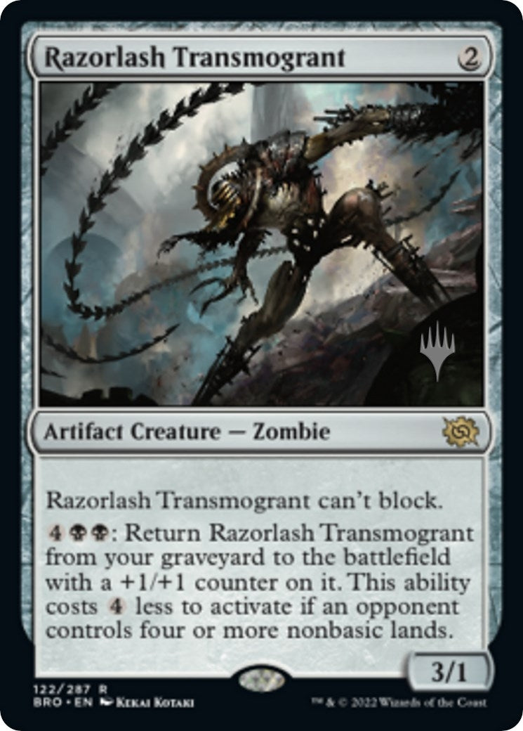 Razorlash Transmogrant (122) (Promo Pack: The Brothers' War)