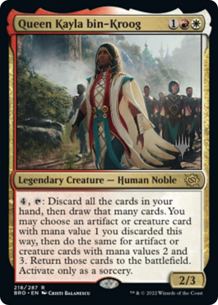 Queen Kayla bin-Kroog (218) (Promo Pack: The Brothers' War)