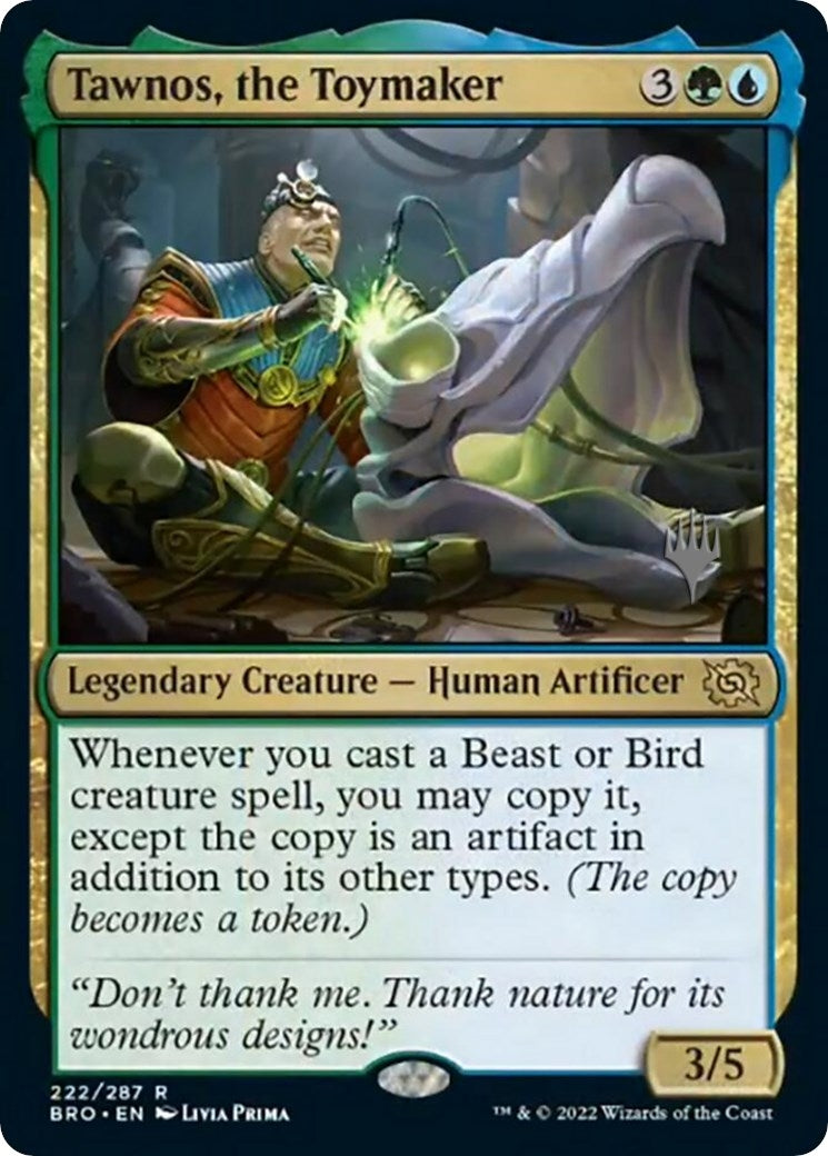 Tawnos, the Toymaker (222) (Promo Pack: The Brothers' War)