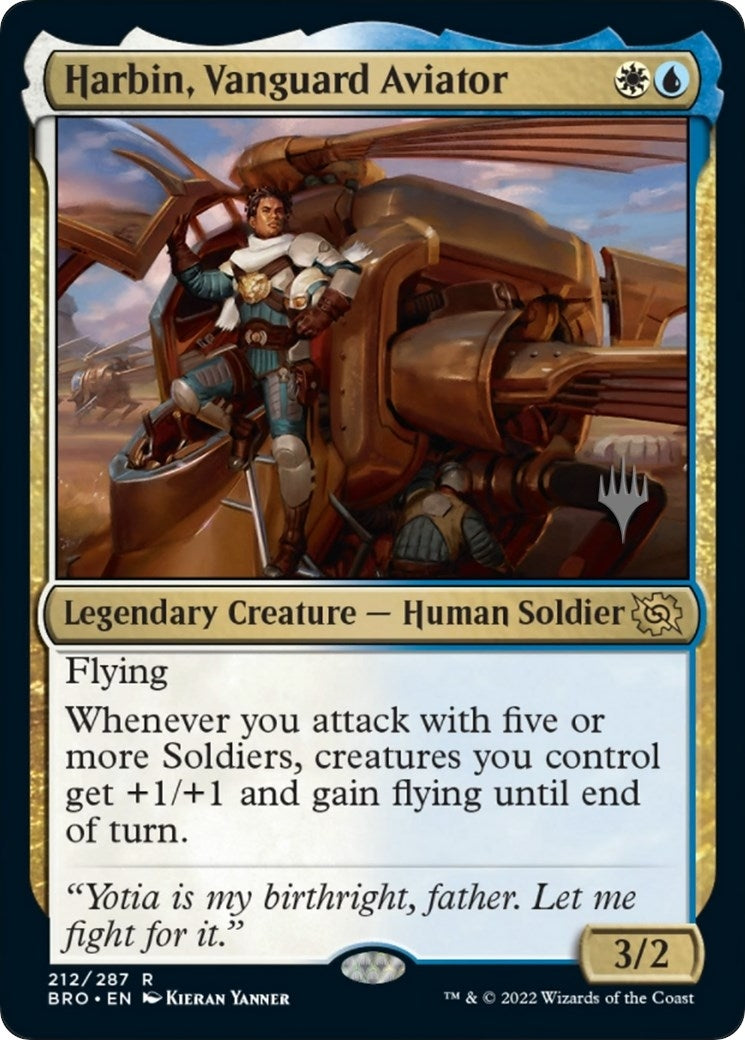 Harbin, Vanguard Aviator (212) (Promo Pack: The Brothers' War)