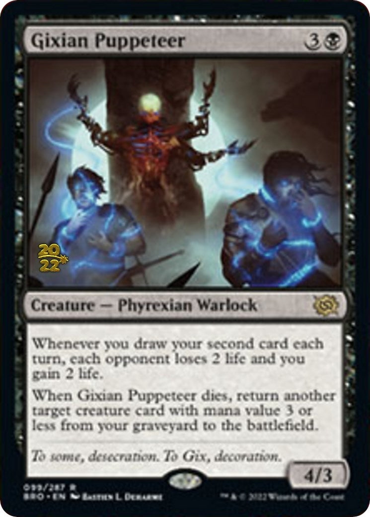 Gixian Puppeteer (99) (Prerelease Cards)
