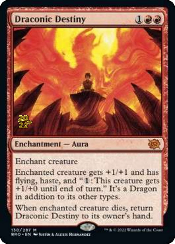 Draconic Destiny (130) (Prerelease Cards)