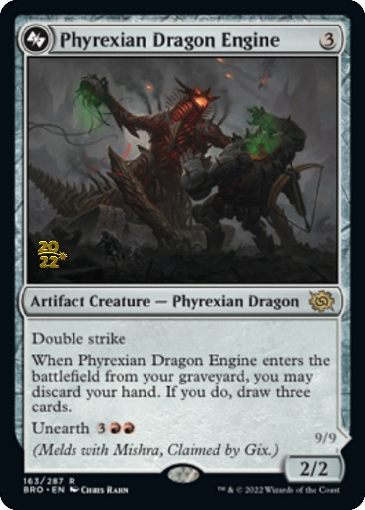 Phyrexian Dragon Engine (163) (Prerelease Cards)