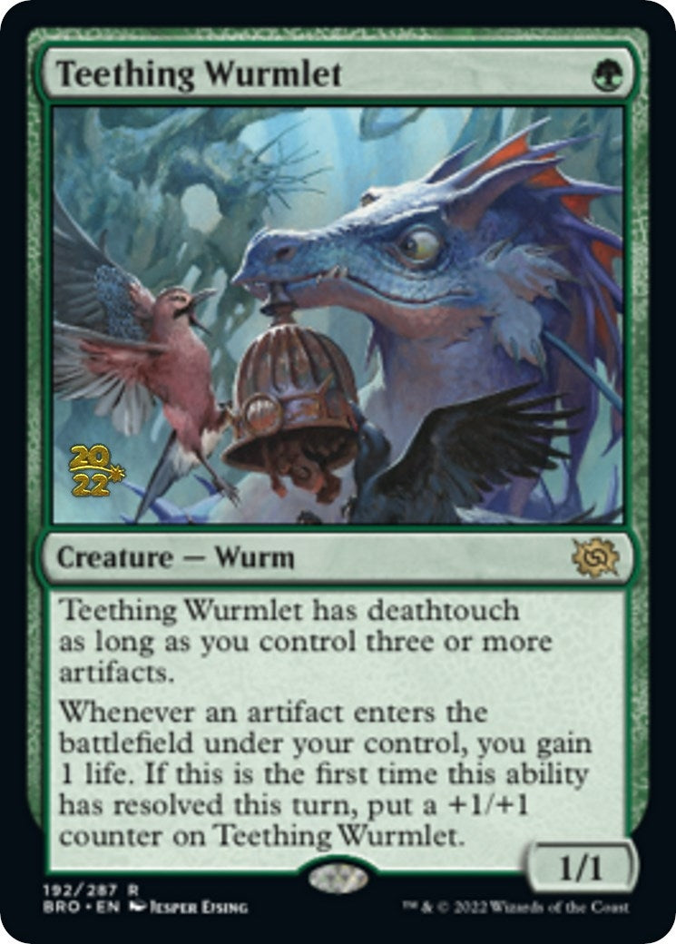 Teething Wurmlet (192) (Prerelease Cards)