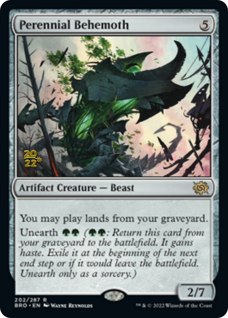 Perennial Behemoth (202) (Prerelease Cards)