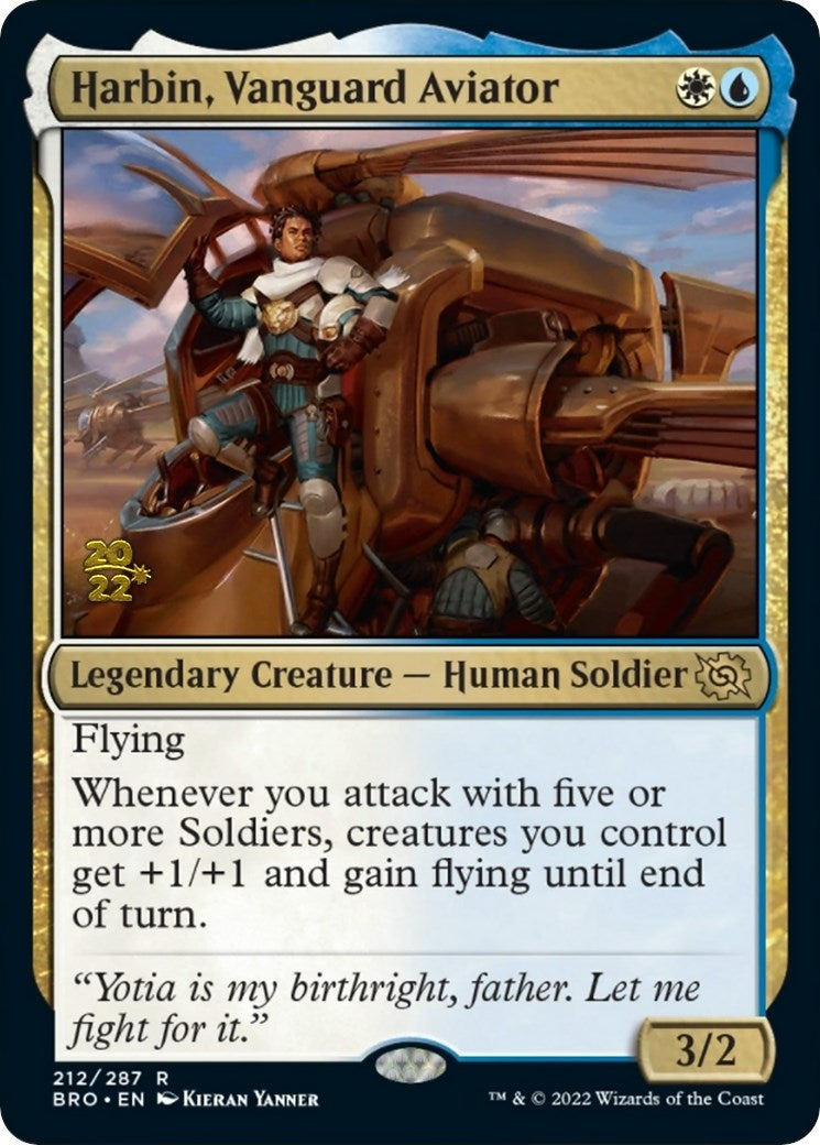 Harbin, Vanguard Aviator (212) (Prerelease Cards)